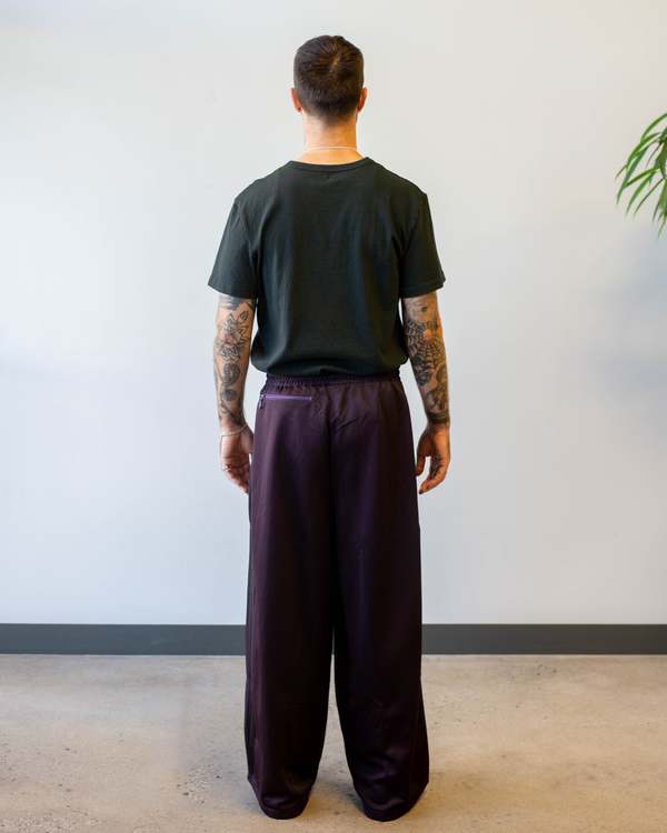 Needles H.D. Track Poly Smooth Pant - Dk. Purple | Garmentory