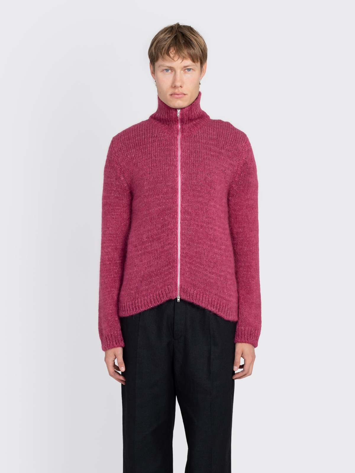 トップス OUR LEGACY FLOAT FUNNEL Our Legacy - Float Funnel Uncut Ruby Softest Mohair Silk
