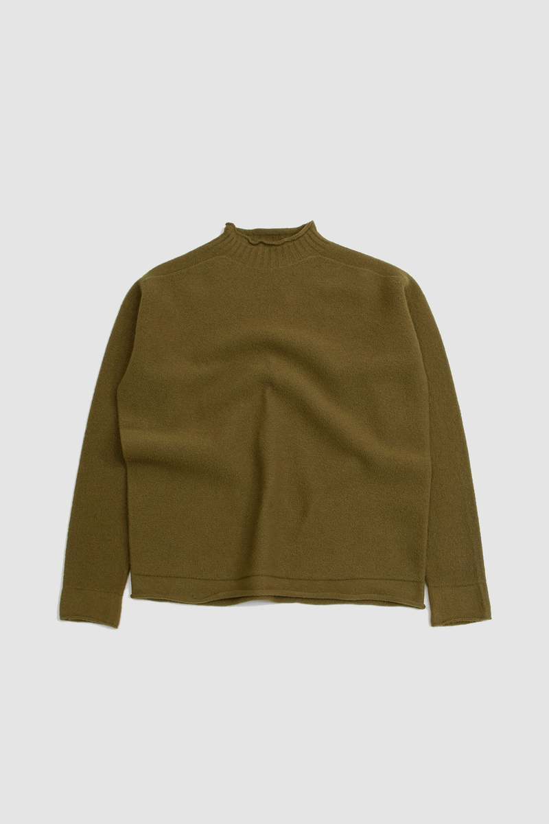 トップス MARGARET HOWELL FINE MERINO WOOL Margaret Howell 'Zip Through Hoodie' (Ink Extrafine Merino