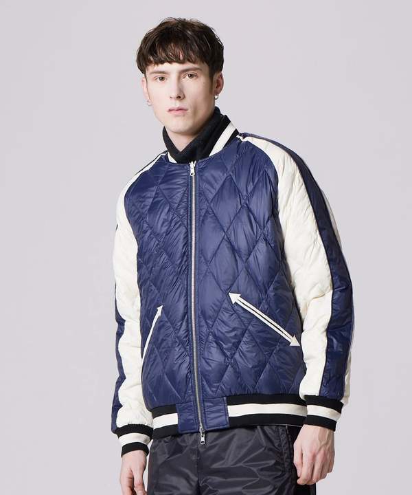 TAION Reversible Skajan Down Jacket - Black/Navy | Garmentory