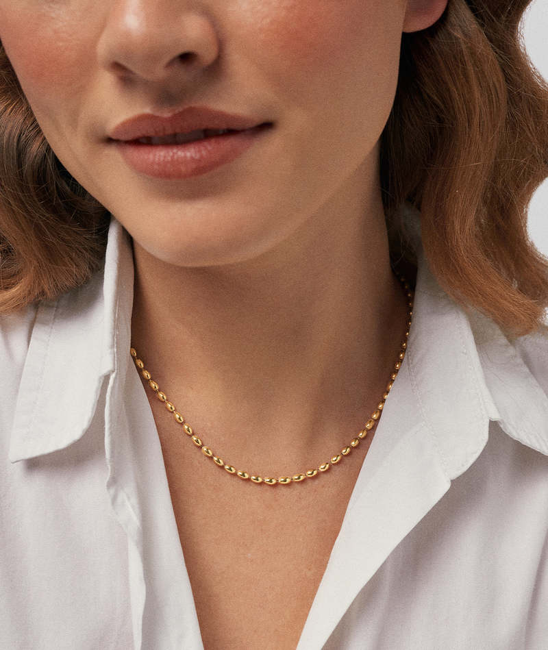 【HURLEY BURLEY】DOUBLE CHAIN NECKLACE パーソナライズ☆(2色) HURLEY BURLEY】DOUBLE CHAIN NECKLACE パーソナライズ☆(2色)