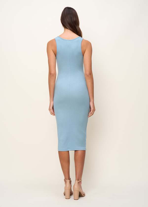The Standard Stitch | The Scoop Neck Midi Dress