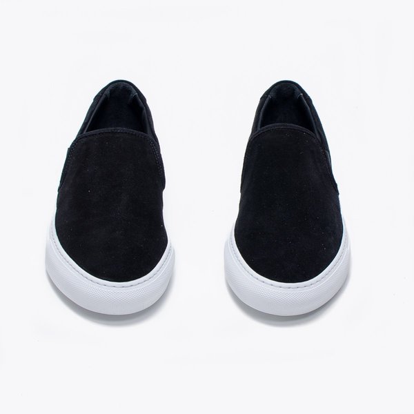 Common Projects Slip On Suede - Black Common Projects Slip On Suede - Black