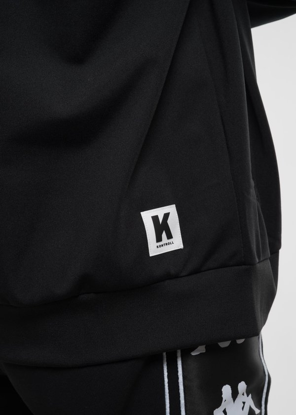 Kappa Kontroll Black Half-Zip Banda Sweatshirt | Garmentory