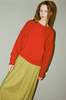 Baserange Mea Pullover Sweater - Red - Thumbnail 1