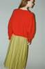 Baserange Mea Pullover Sweater - Red - Thumbnail 2