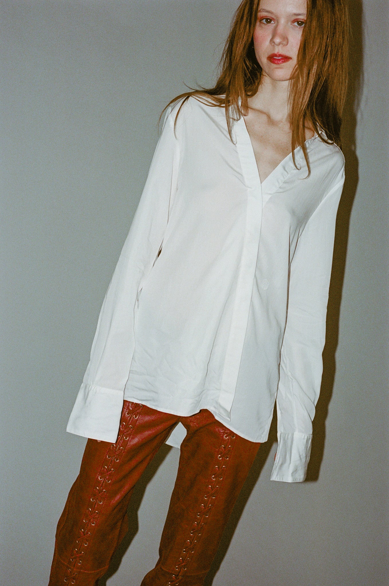 Saks Potts Irene Shirt - White | Garmentory