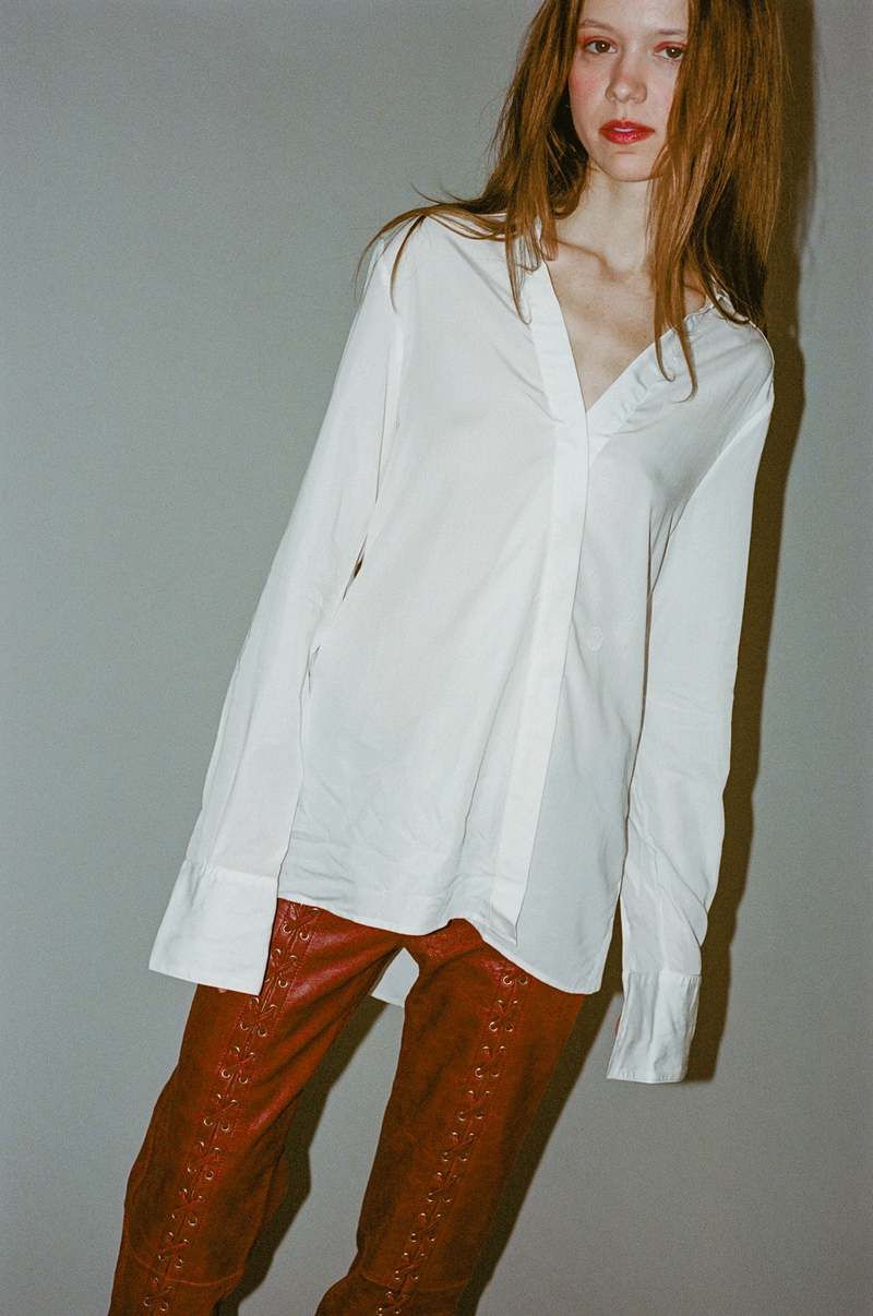 Saks Potts Irene Shirt - White