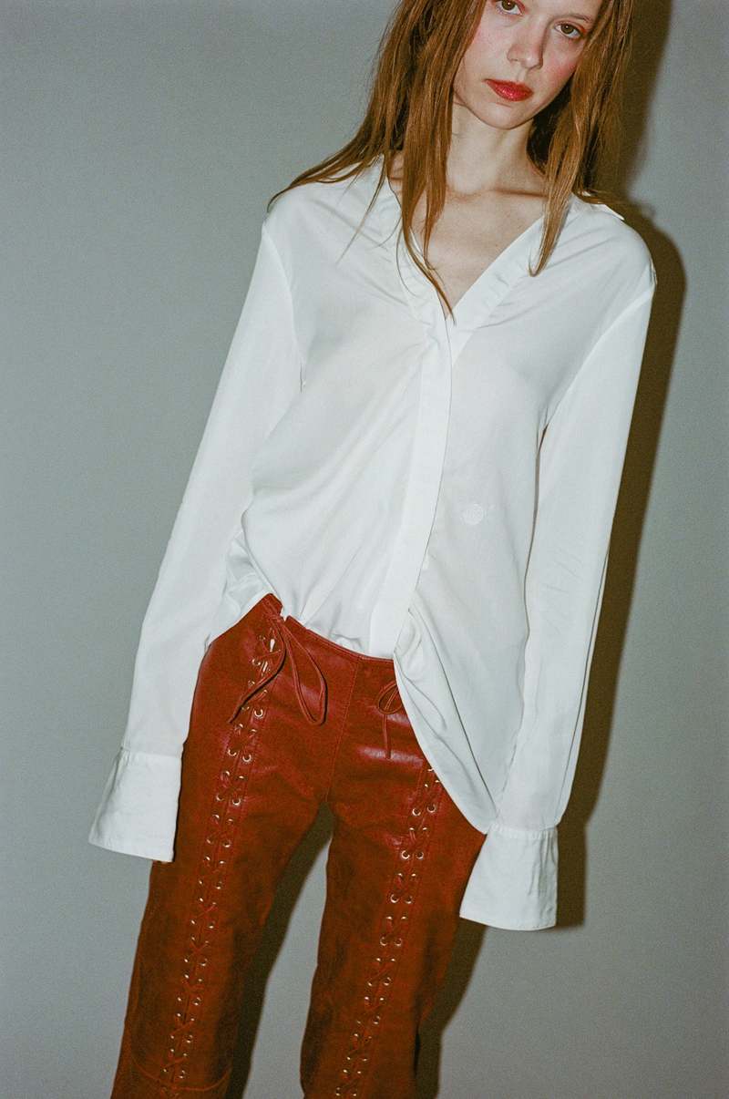 Saks Potts Irene Shirt - White