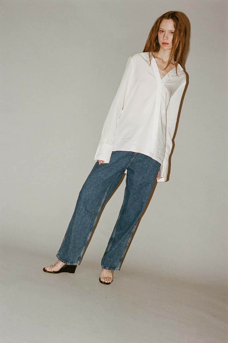 Saks Potts Irene Shirt - White