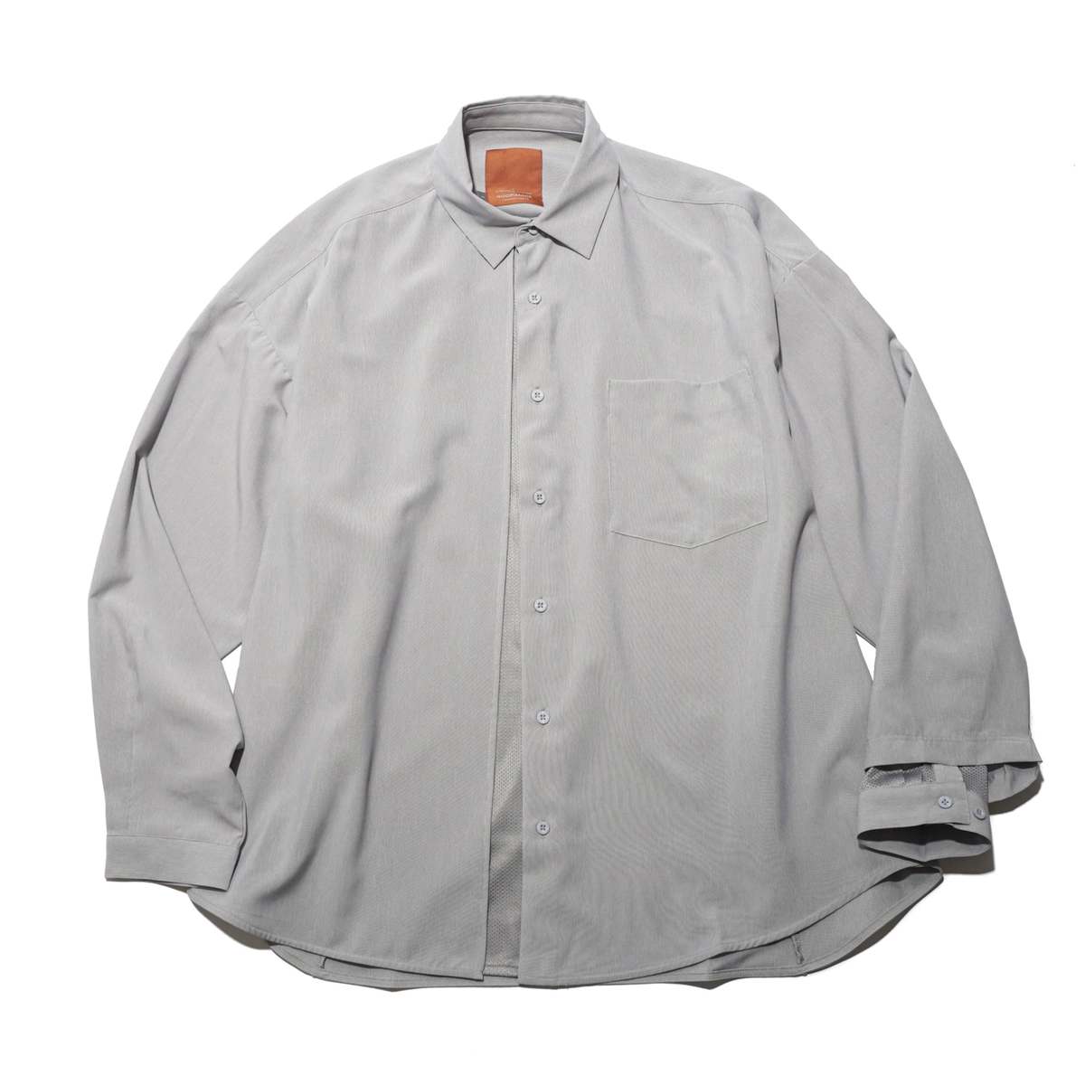 トップス Tie.Me button up T-shirt gray Florie T-Shirt Grey in Cotton – The Row