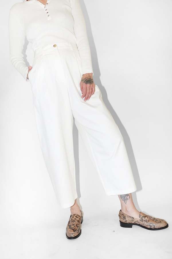 Shaina Mote Boy Trouser - Salt Shaina Mote Boy Trouser - Salt