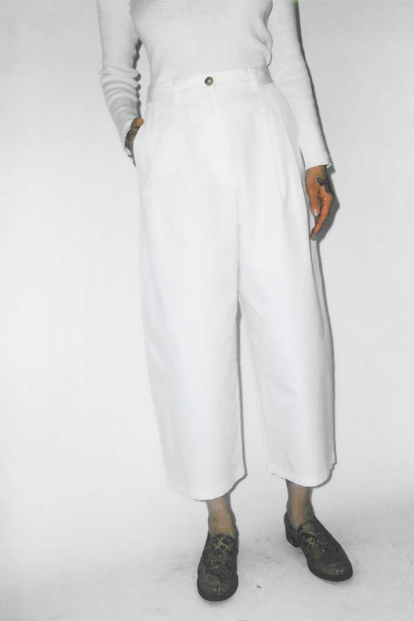 Shaina Mote Boy Trouser - Salt Shaina Mote Boy Trouser - Salt