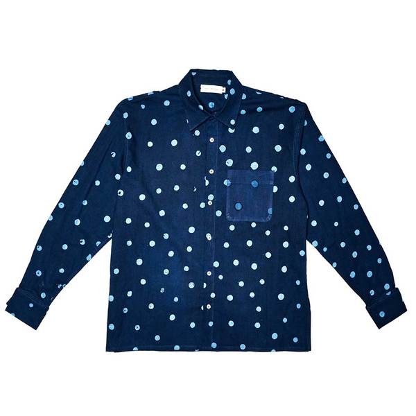 Post-Imperial Ajah Shirt - Indigo/Sky