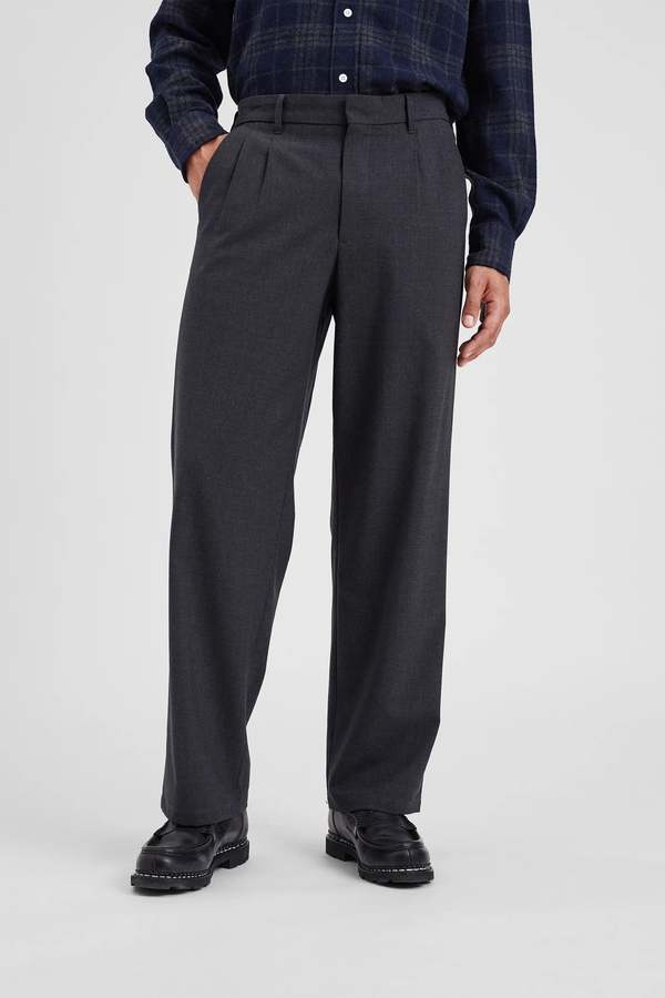 Norse Projects Benn Cordura Tech Wool Pants - Charcoal
