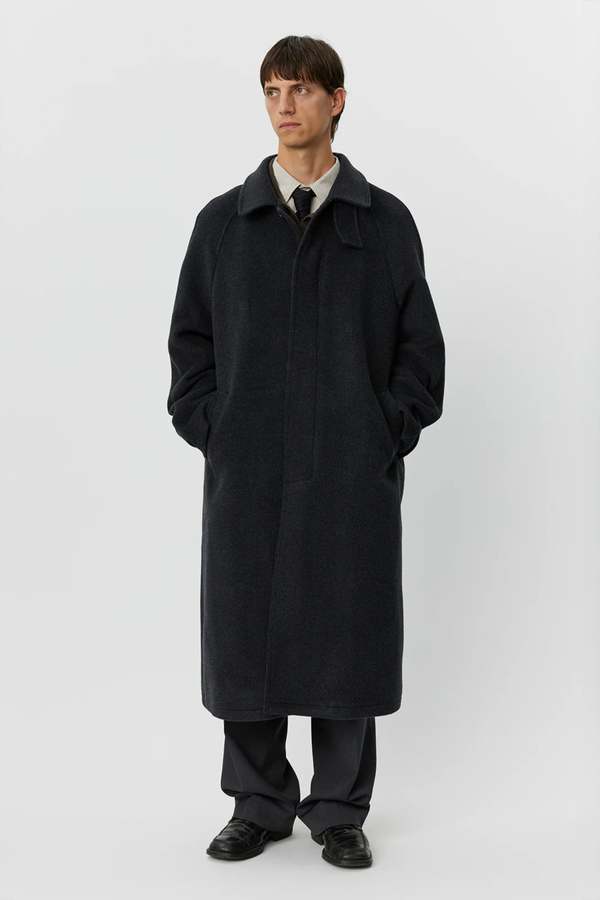 ジャケット・アウター mfpen Installation coat Installation Coat - Brown Herringbone Recycled Wool – mfpen