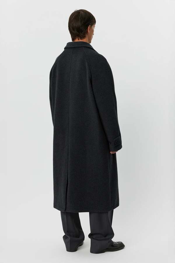 mfpen Installation Recycled Wool Coat - Grey | Garmentory