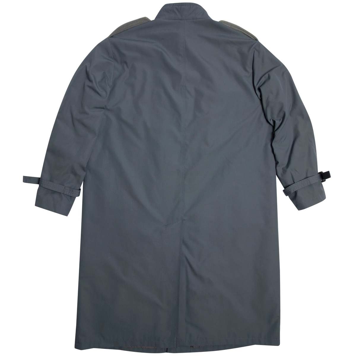 Sundazed Canvas Weave Corduroy Trim Trench Coat - Agate - Image 3 of 7