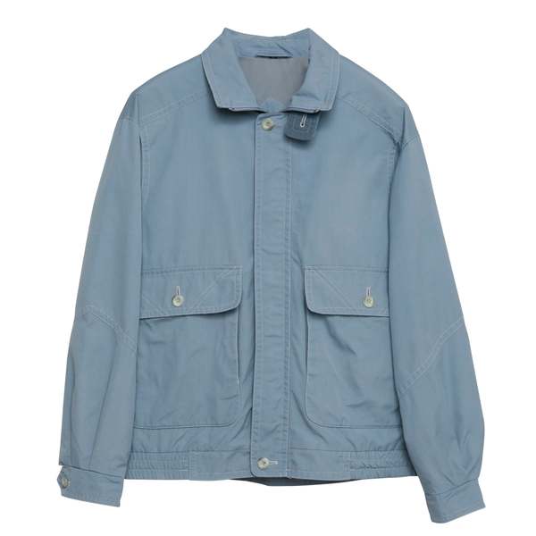 Sundazed Plain Weave Air Force Harrington Jacket - Blue Chalcedony