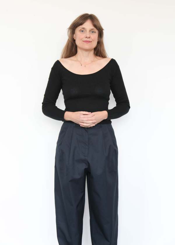 Shaina Mote Poezia Knit Top - Onyx Shaina Mote Poezia Knit Top - Onyx