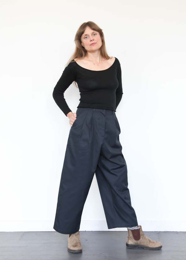 Shaina Mote Poezia Knit Top - Onyx Shaina Mote Poezia Knit Top - Onyx