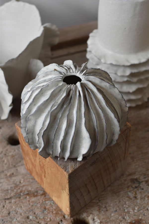 OWO Ceramics Ribera Round Ceramic Vase