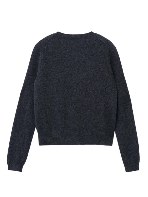 トップス CASHMERE BLENDED CARDIGAN ROUND NECK Cashmere Blended Cardigan Round Neck - JADE Jakarta