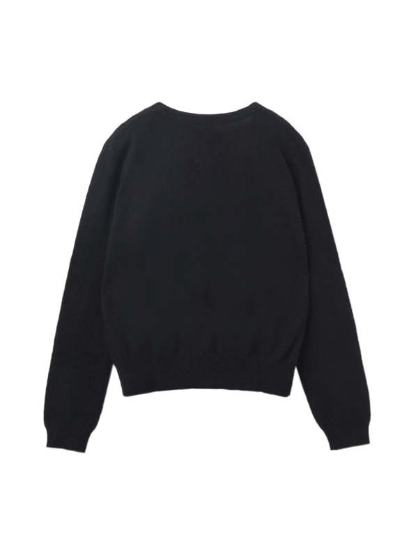 PURECASHMERE NYC Sleeveless Top and Cardigan Set - Black PURECASHMERE NYC Sleeveless Top and Cardigan Set - Black