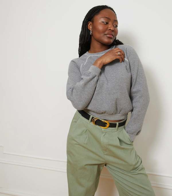 Nico Sweatshirt in Grey Loup NYC Garmentory