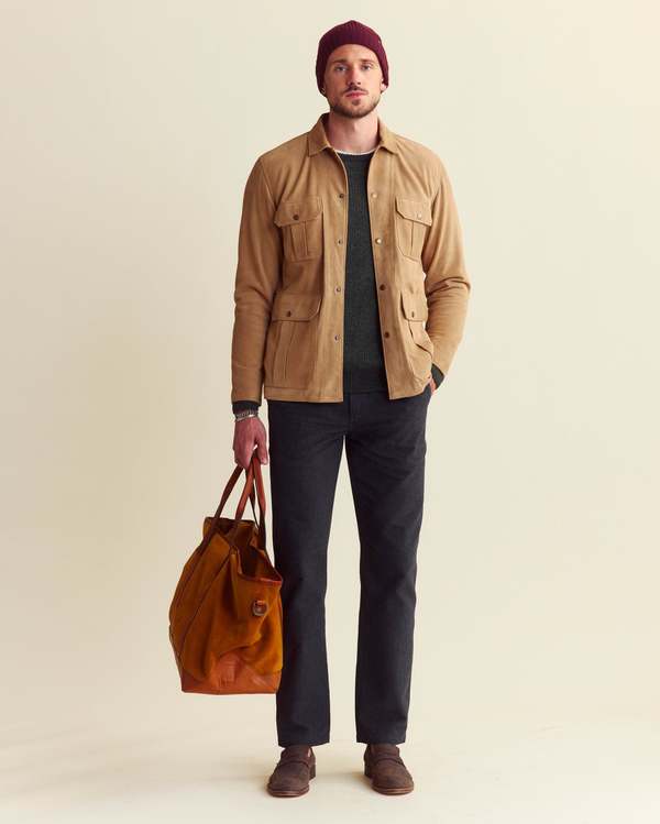 Billy Reid Safari Jacket - Berkshire Tan | Garmentory