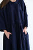 Sofie D'Hoore Delos Dress - Navy - Thumbnail 1
