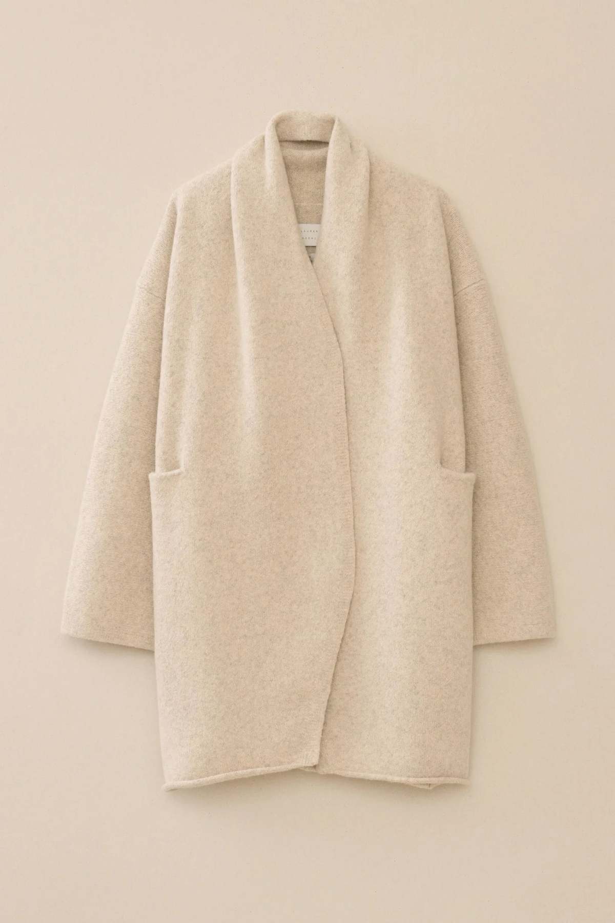 【関税込み】Lauren Manoogian ベージュ Taper コート Taper-Coat---Ecru-