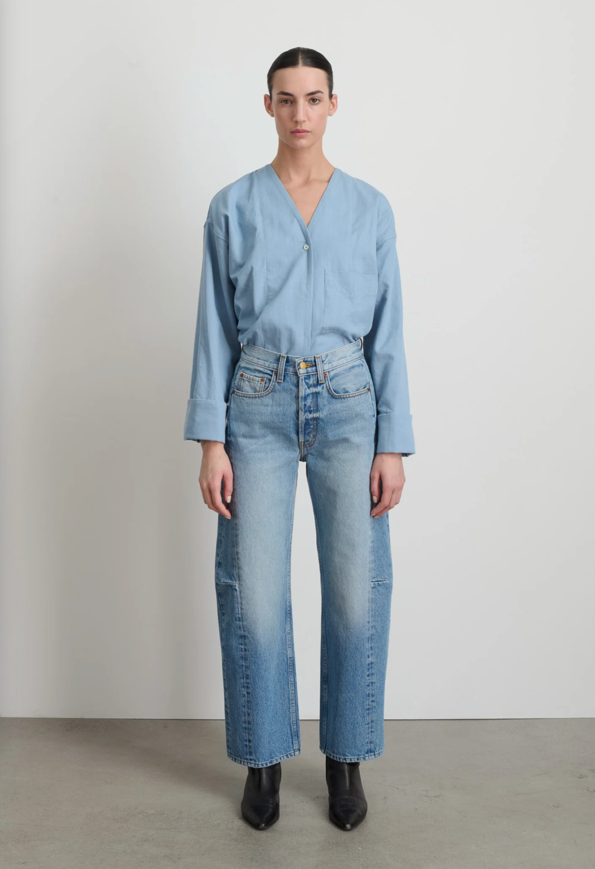 B SIDES LASSO HIGH SLIM デニム B Sides Slim Lasso denim - Tate Vintage | Garmentory