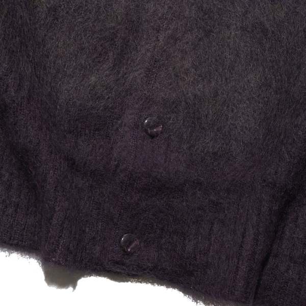 South2 West8 Loose Fit Crew Neck Cardigan - Purple | Garmentory