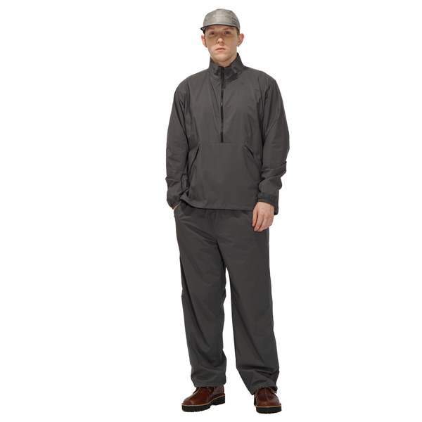 Goldwin Pertex Equilibrium Half Zip Jacket - Shadow Gray | Garmentory