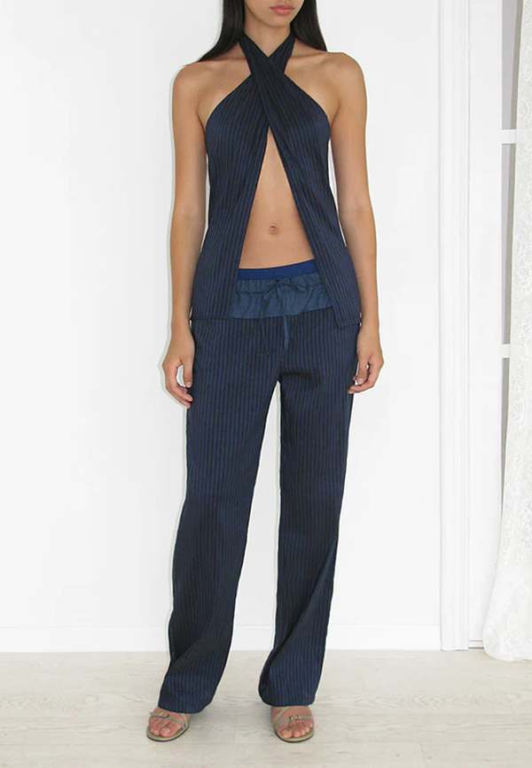 Paloma Wool Bego Top - Navy | Garmentory