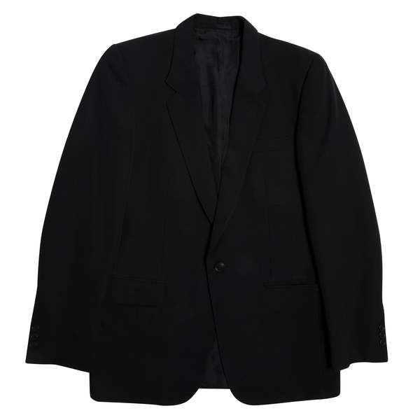 Sundazed Gabardine Weave Tailored Suit Jacket - Black