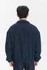 Delikatessen Virgin Wool Blend New Zipped Blouson Jacket - Navy - Thumbnail 8