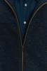 Delikatessen Virgin Wool Blend New Zipped Blouson Jacket - Navy - Thumbnail 10