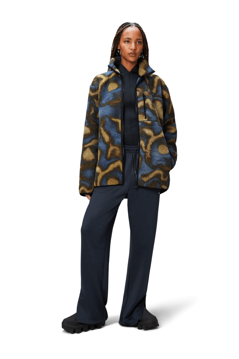 Rains Yermo Fleece Jacket Morph Garmentory