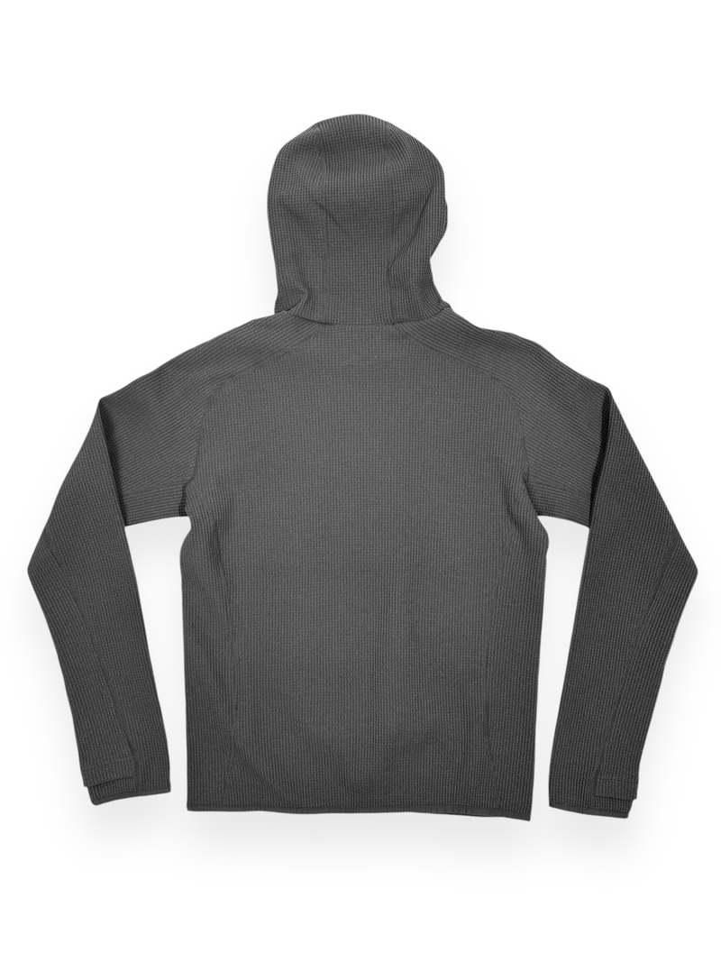 ROA｜HOOD/CREWNECKS (THERMAL WAFFLE HOODIE (RBMW0306WO14 Sweatshirt ROA Thermal Waffle Hoodie RBMW0306WO14 GRY0021