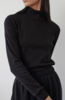 Wol Hide Easy Turtleneck - Black - Thumbnail 1