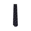 DRAKES D Motif Silk Tie - Navy - Thumbnail 1