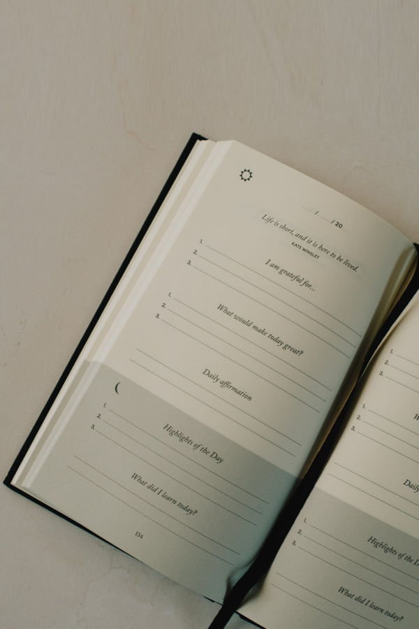 The Five Minute Journal Journal - Black