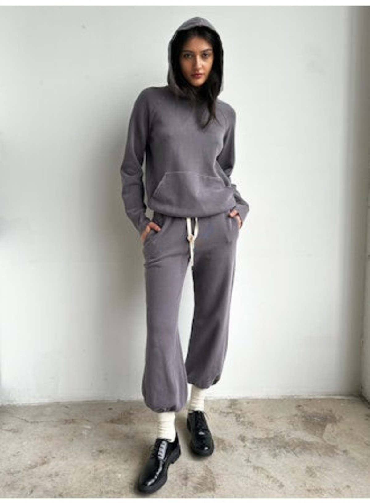 NSF Ellis Pullover Hoodie - Aubergine - Image 1 of 3