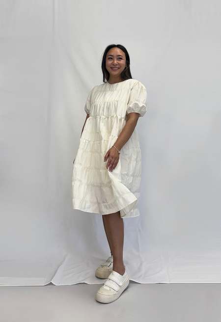 jungmaven beach dress Jemma Long Beach Dress Ocean Waves V