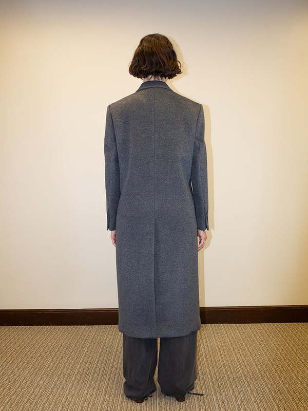 Dunst 2-Way 3 Button Coat - Charcoal Grey | Garmentory