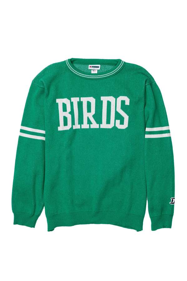 Boathouse Birds Knit Crewneck - Kelly Green