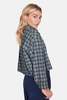 The Tile Club Chateau Plaid Crop Shirt - Thumbnail 2