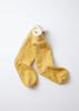 RoToTo Double Face Crew Knit Sock - Yellow - Thumbnail 1